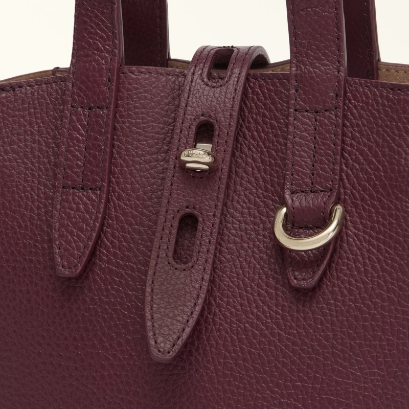 Cabas Furla NET Femme Bordeaux | 3492-JFPYX