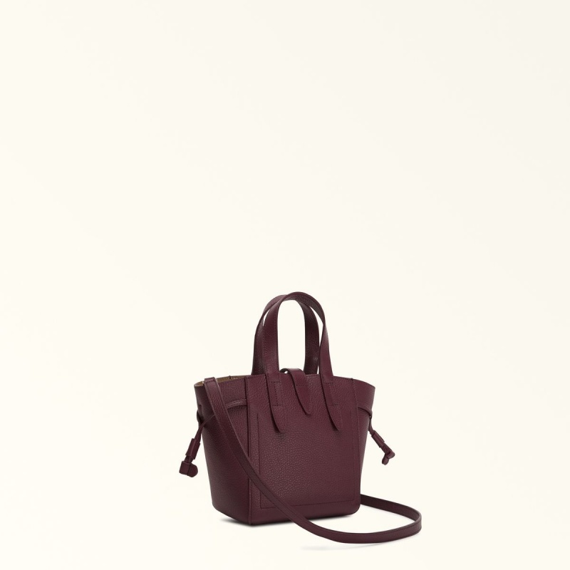 Cabas Furla NET Femme Bordeaux | 3492-JFPYX