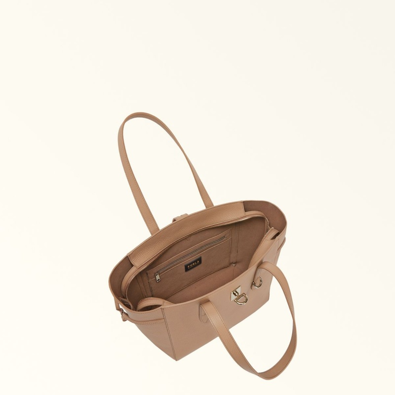 Cabas Furla NET Femme Cafe | 2051-BPHVY