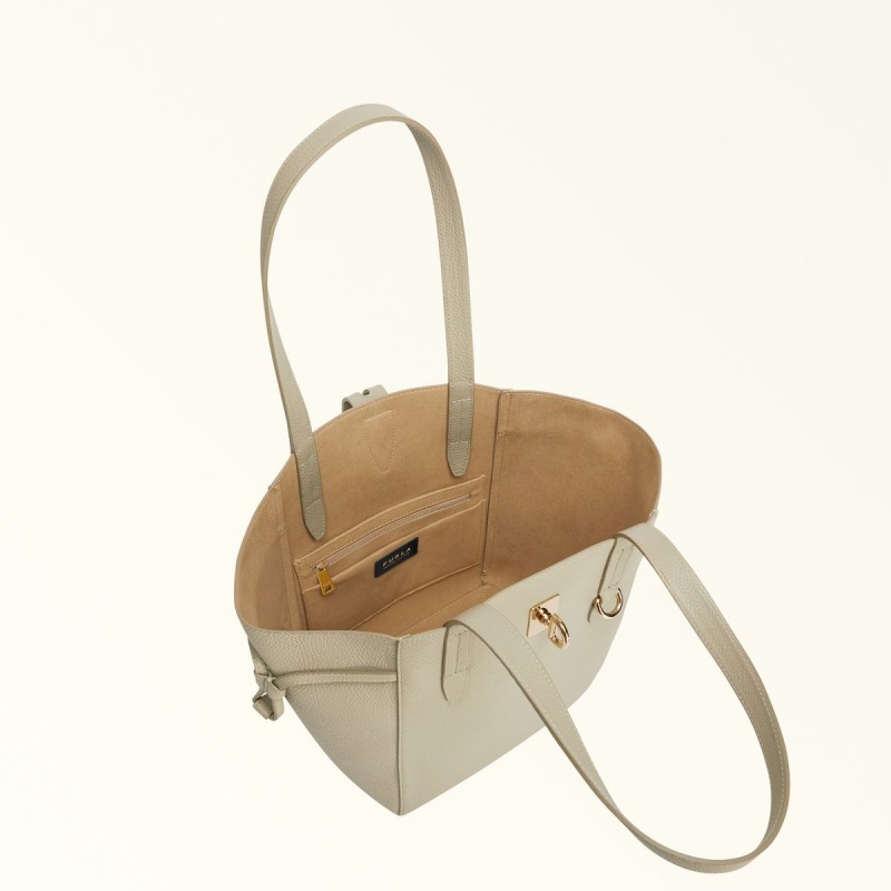 Cabas Furla NET Femme Grise | 4675-UJGXL