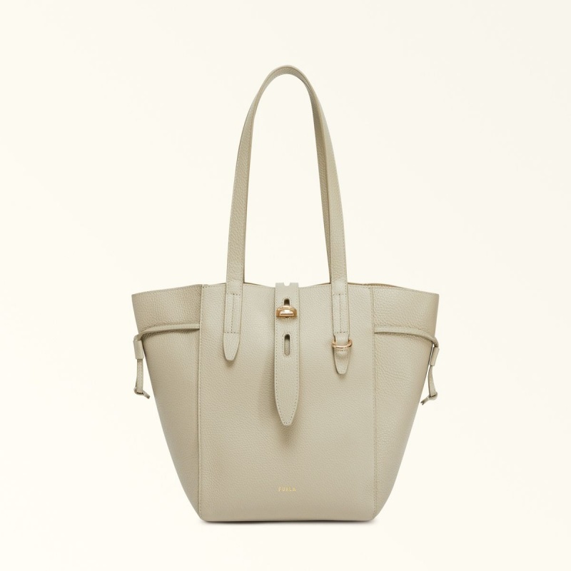 Cabas Furla NET Femme Grise | 4675-UJGXL