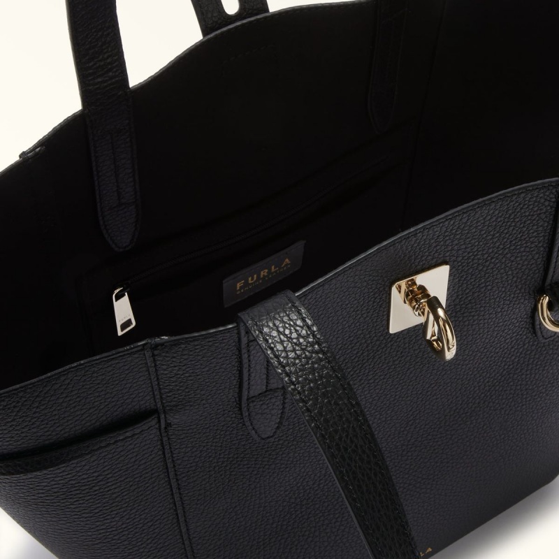 Cabas Furla NET Femme Noir | 3287-XRJGD