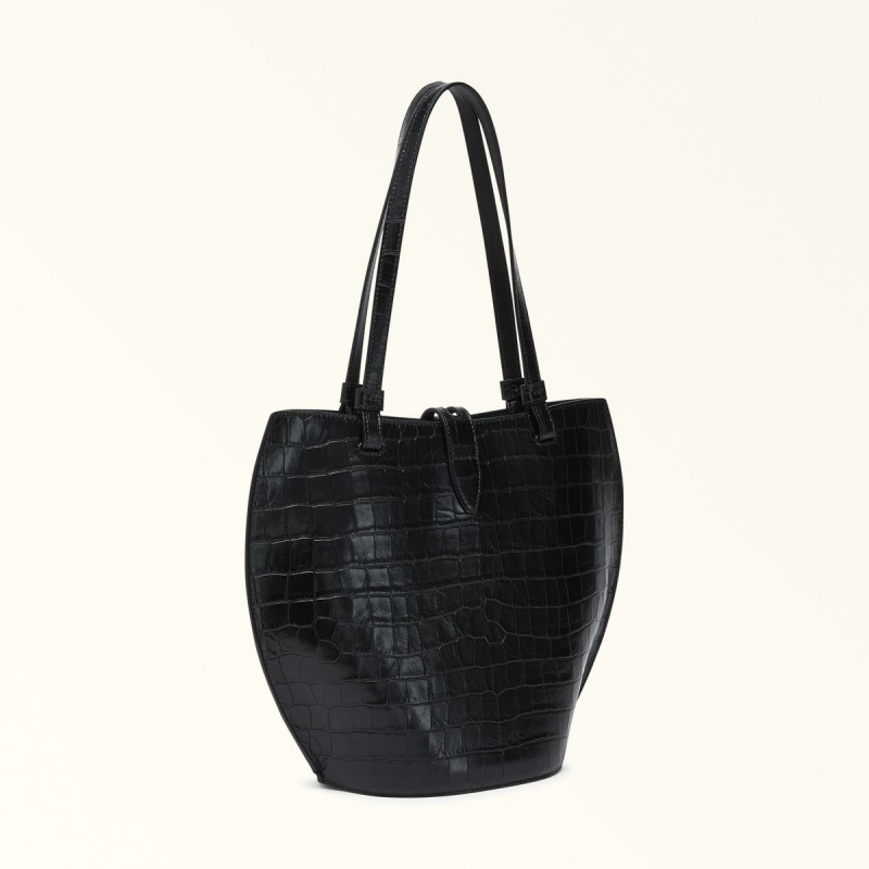 Cabas Furla UNICA Femme Noir | 3870-UZMCX