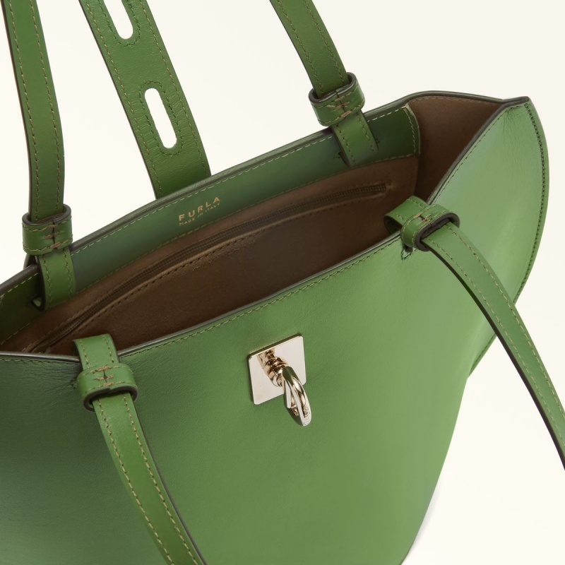 Cabas Furla UNICA Femme Vert Foncé | 4250-DFCWP