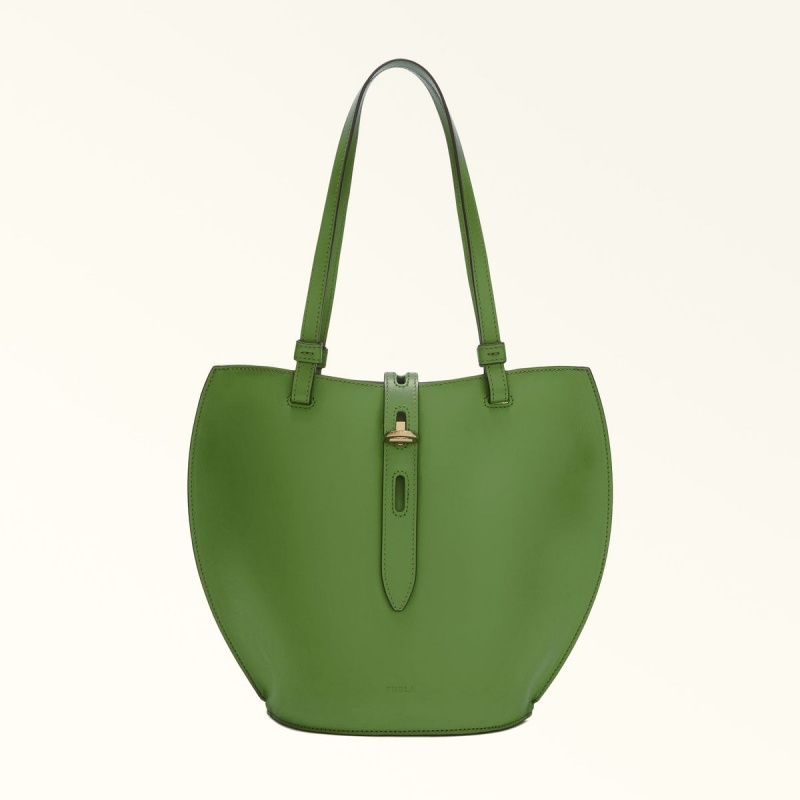 Cabas Furla UNICA Femme Vert Foncé | 4250-DFCWP