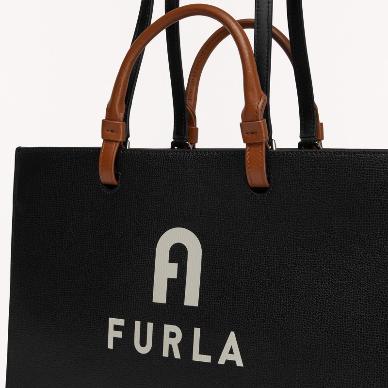 Cabas Furla VARSITY STYLE Femme Noir | 7845-YEMOG