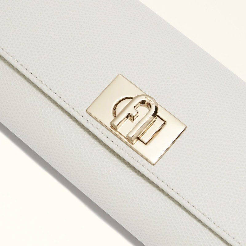 Grands Portefeuilles Furla 1927 Femme Blanche | 9081-FUSVX