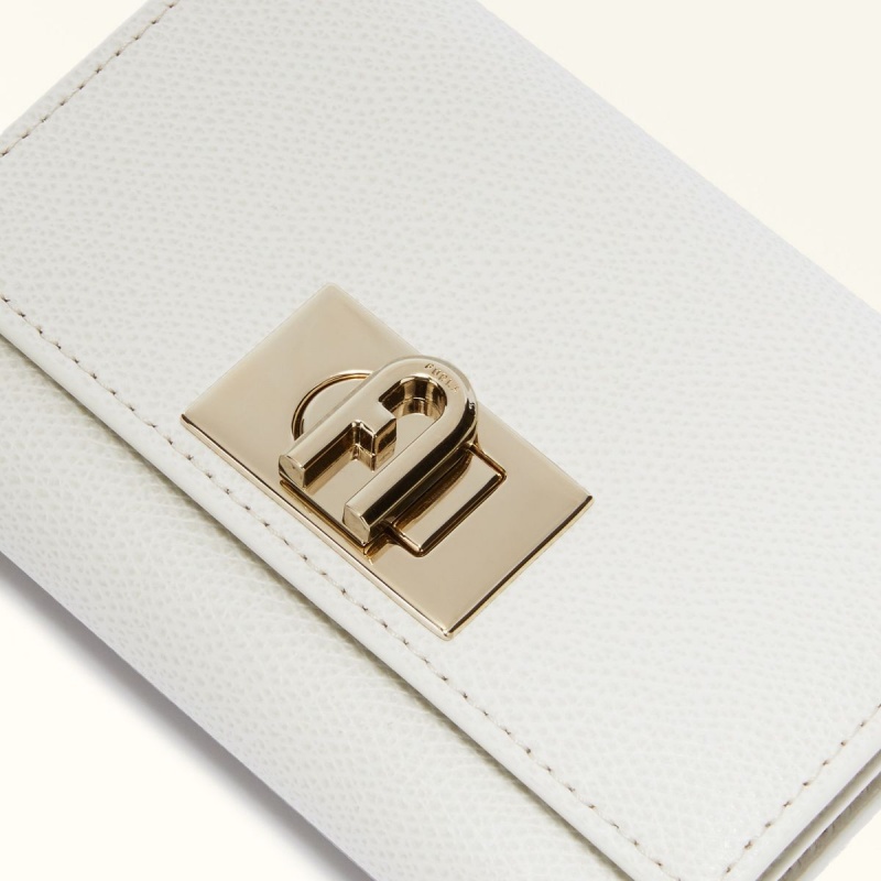 Petits Portefeuilles Furla 1927 Femme Blanche | 3540-UACGQ