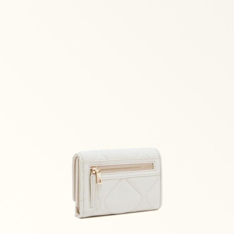 Petits Portefeuilles Furla 1927 Femme Blanche | 7951-EXZTC