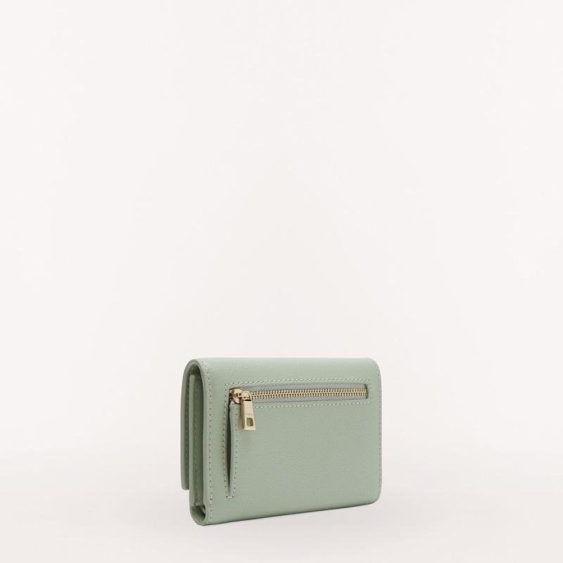 Petits Portefeuilles Furla 1927 Femme Menthe | 5243-MOPTQ