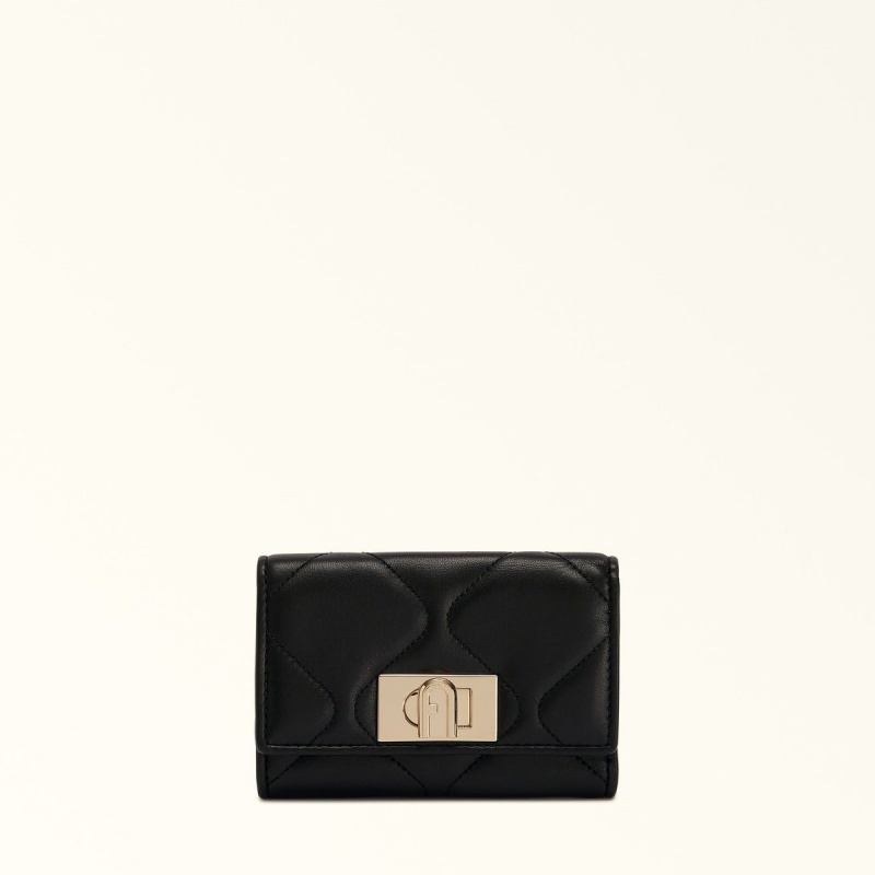 Petits Portefeuilles Furla 1927 Femme Noir | 2835-ILTCM