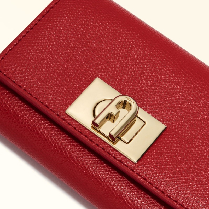 Petits Portefeuilles Furla 1927 Femme Rouge | 3082-ZVKNO