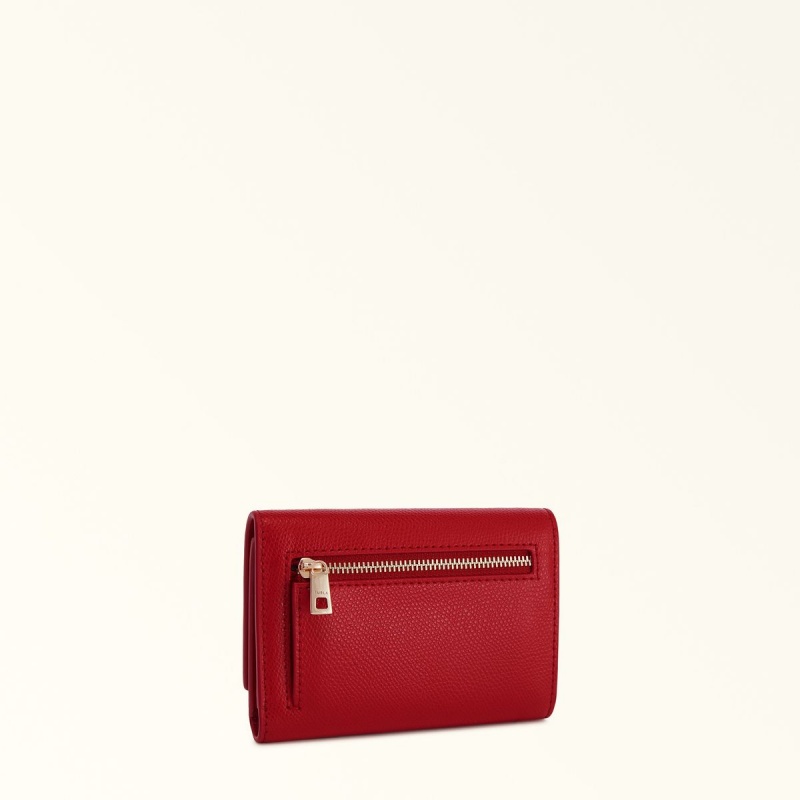 Petits Portefeuilles Furla 1927 Femme Rouge | 3082-ZVKNO