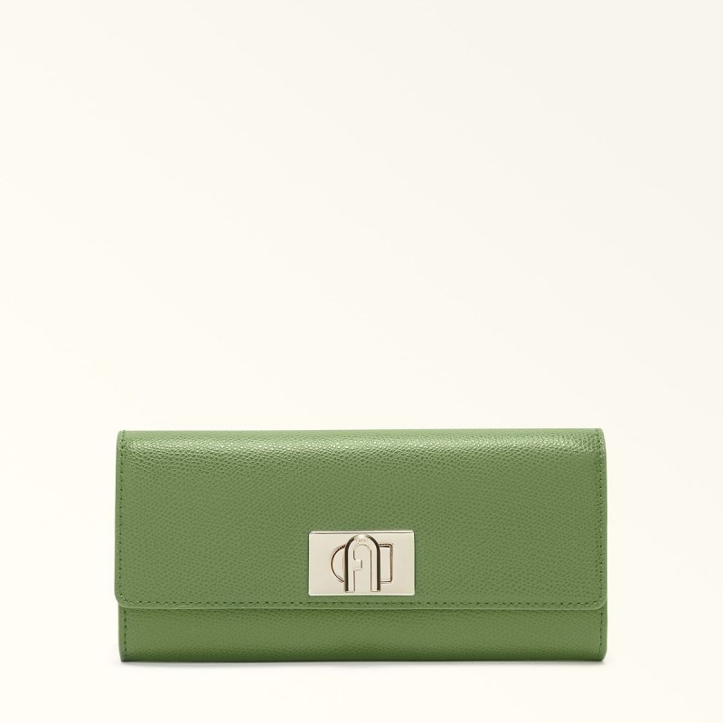 Petits Portefeuilles Furla 1927 Femme Vert Foncé | 9701-FDLCB