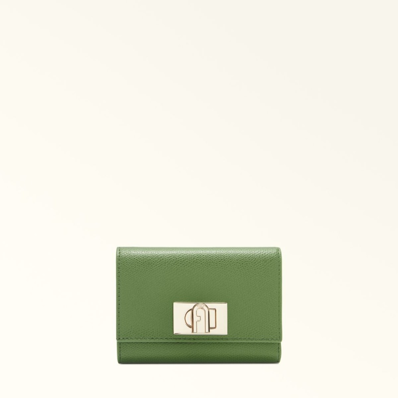 Petits Portefeuilles Furla 1927 Femme Vert Foncé | 4685-MTANP