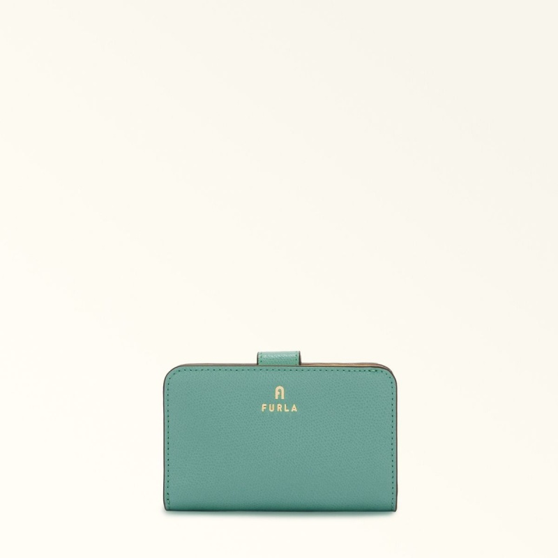 Petits Portefeuilles Furla CAMELIA Femme Menthe | 4306-CHFIW