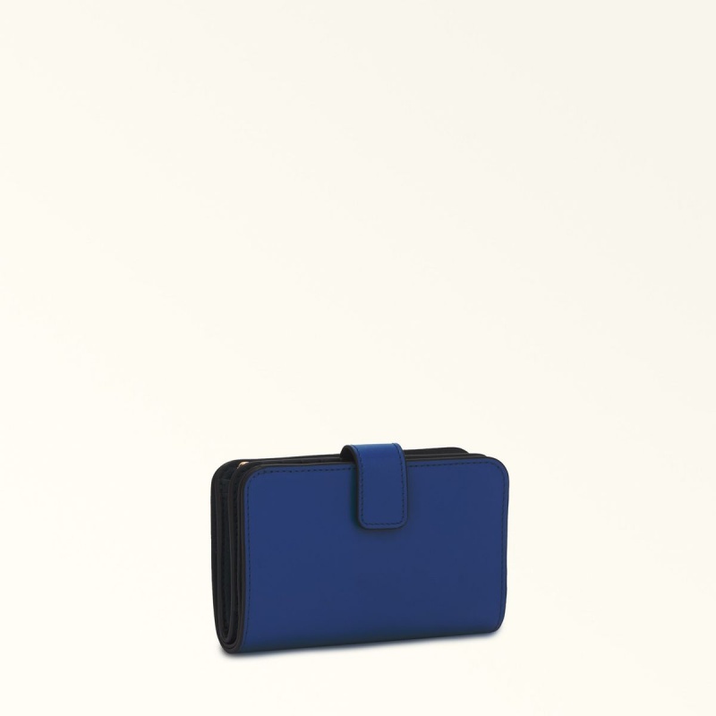 Petits Portefeuilles Furla CAMELIA Femme Bleu Marine | 1604-HYSXN