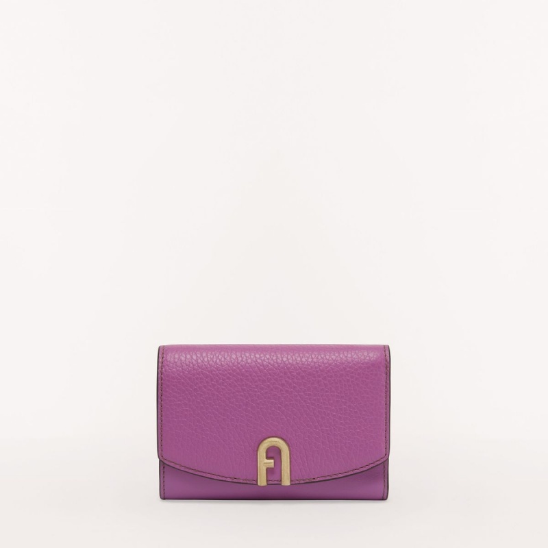 Petits Portefeuilles Furla PRIMULA Femme Violette | 0527-RCGXN