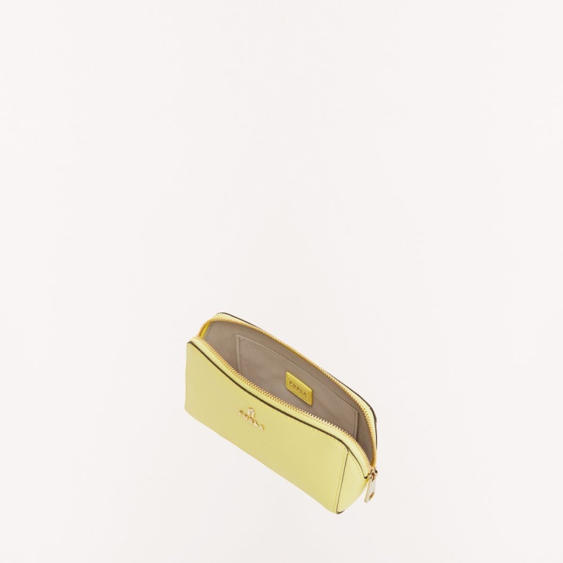 Pochettes Furla CAMELIA Femme Jaune | 0765-FQUYP