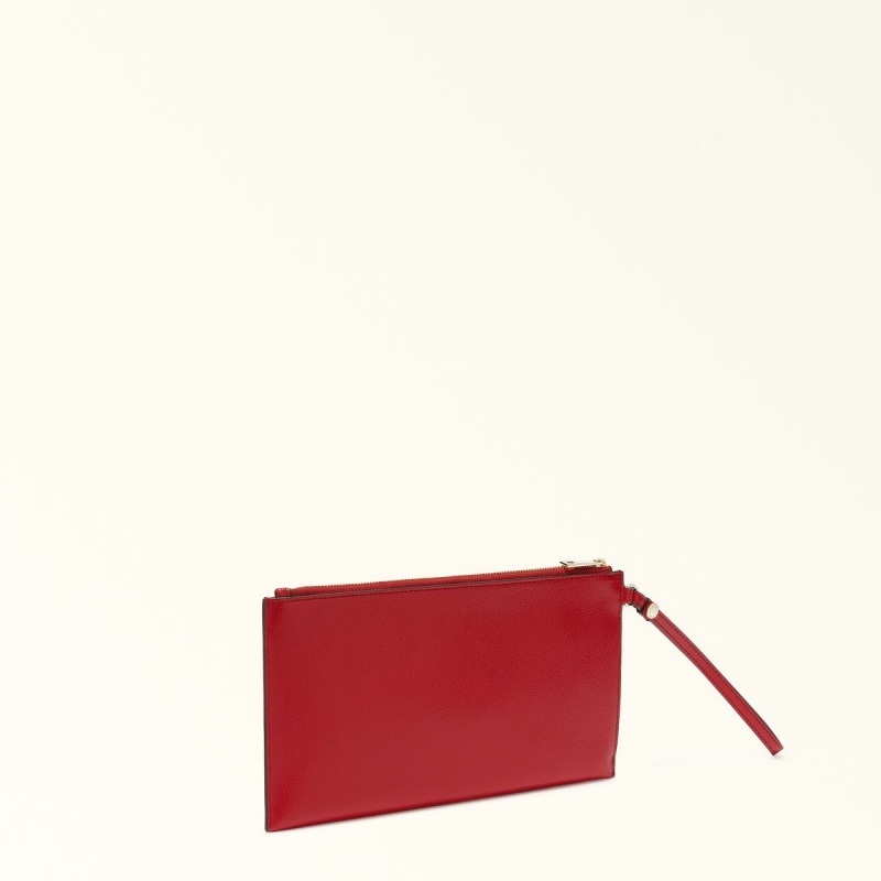 Pochettes Furla CAMELIA Femme Rouge | 2957-GKUNE