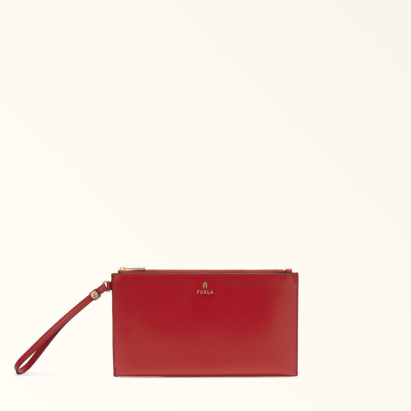 Pochettes Furla CAMELIA Femme Rouge | 2957-GKUNE