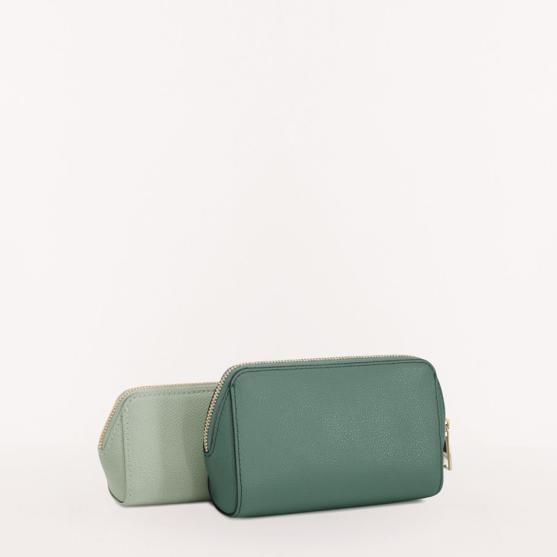 Pochettes Furla CAMELIA Femme Vert | 3579-QNYBT