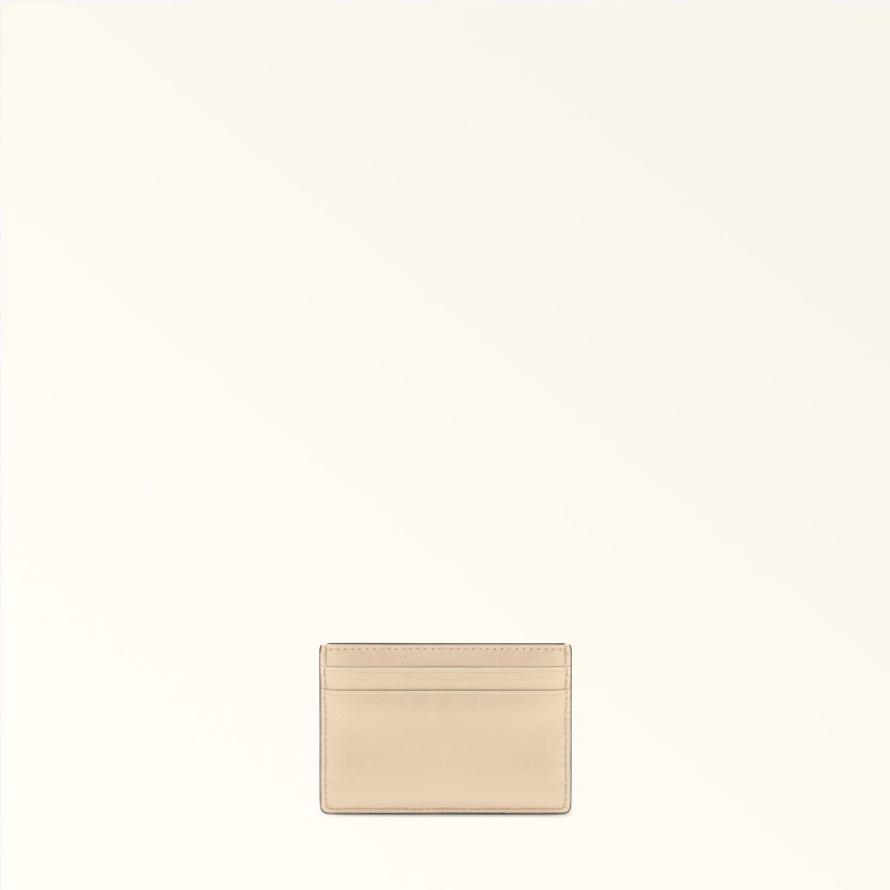 Porte-Carte Furla CAMELIA Femme Beige | 0435-LCFKX