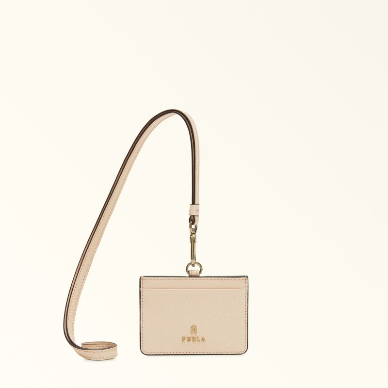 Porte-Carte Furla CAMELIA Femme Blanche | 3079-UEFHY