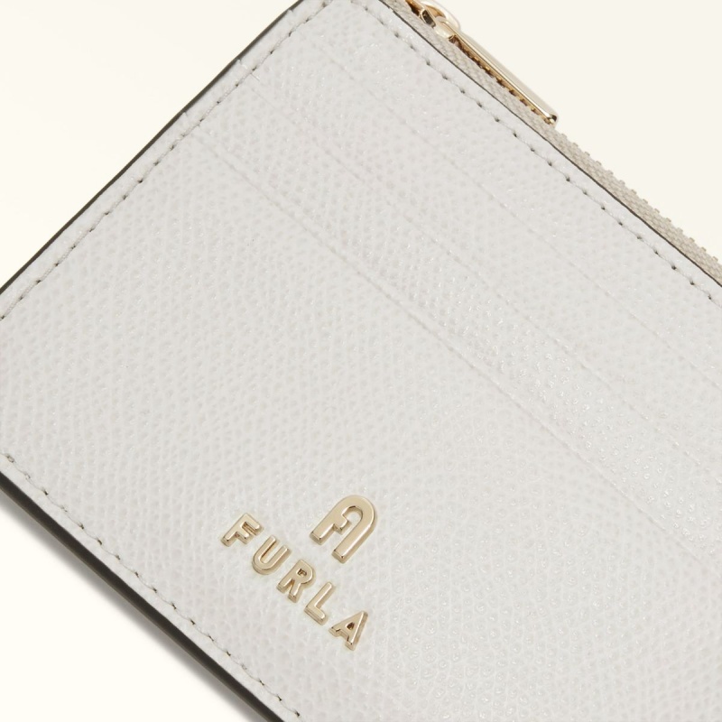 Porte-Carte Furla CAMELIA Femme Blanche | 6359-GFPOC