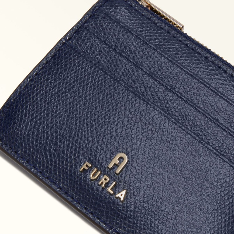 Porte-Carte Furla CAMELIA Femme Bleu Marine | 2871-QRXTA