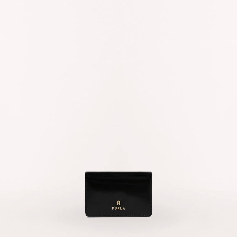 Porte-Carte Furla CAMELIA Femme Noir | 5428-AGQOK