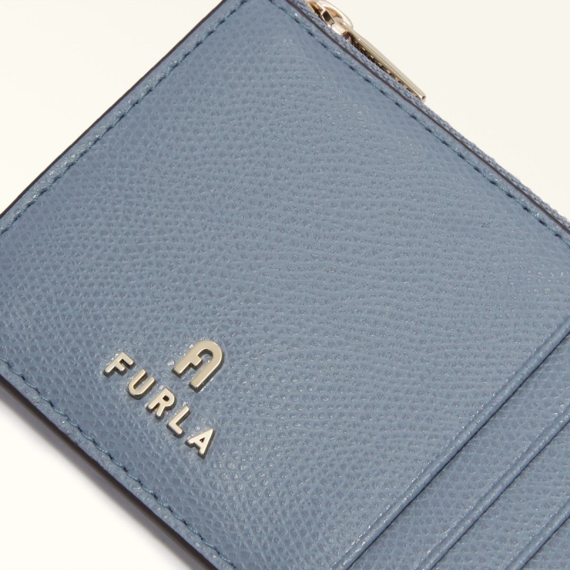 Porte-Carte Furla CAMELIA Femme Platine | 1705-UVWLQ