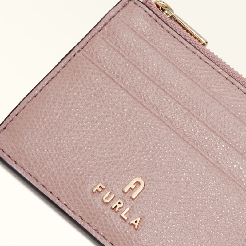 Porte-Carte Furla CAMELIA Femme Rose | 6904-HLQXA