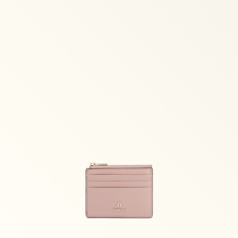 Porte-Carte Furla CAMELIA Femme Rose | 6904-HLQXA