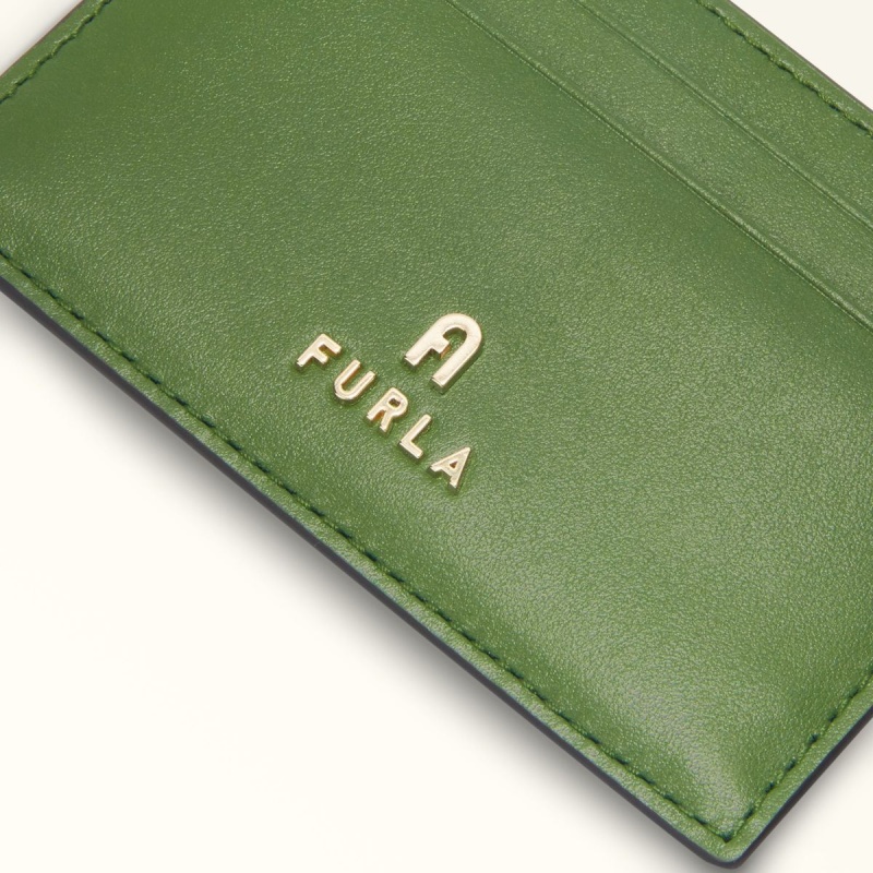 Porte-Carte Furla CAMELIA Femme Vert Foncé | 9231-YKJHP