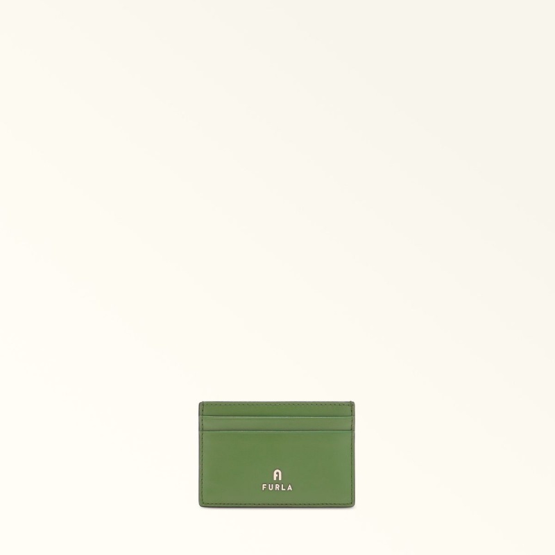 Porte-Carte Furla CAMELIA Femme Vert Foncé | 9231-YKJHP