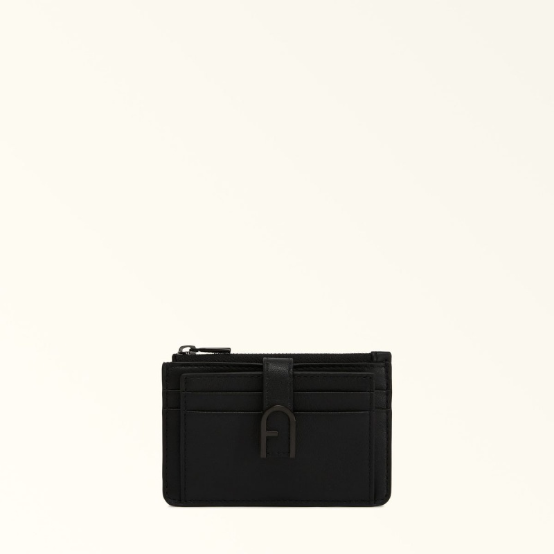 Porte-Carte Furla FLOW Femme Noir | 8605-MTYIP