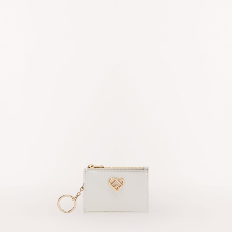 Porte-Carte Furla MY JOY Femme Blanche | 8603-VKNLS