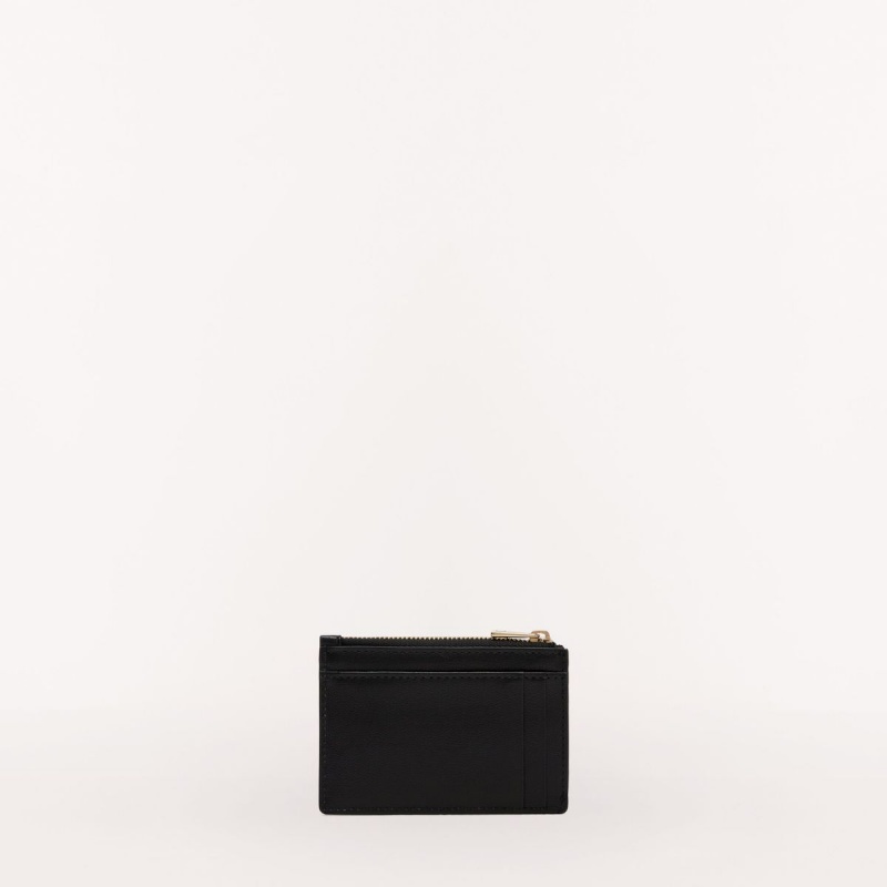 Porte-Carte Furla MY JOY Femme Noir | 8617-EDBQV