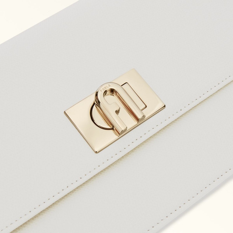 Sac Bandoulière Furla 1927 Femme Blanche | 6174-VSUOC