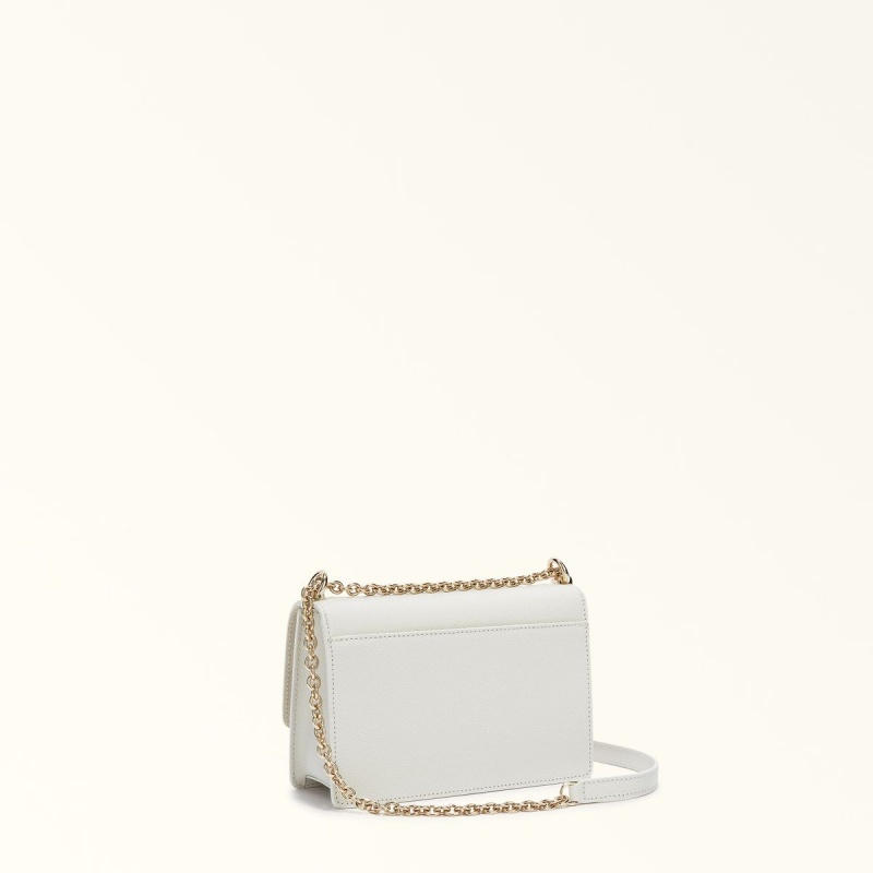 Sac Bandoulière Furla 1927 Femme Blanche | 3504-EYMNV