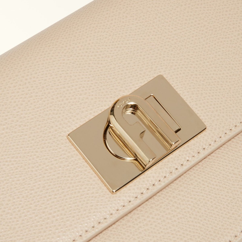 Sac Bandoulière Furla 1927 Femme Blanche | 7061-SWFMV