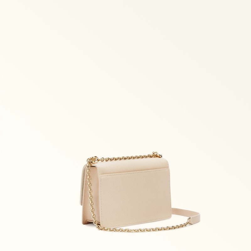 Sac Bandoulière Furla 1927 Femme Blanche | 7061-SWFMV