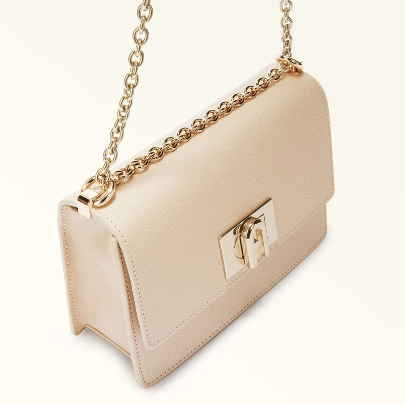 Sac Bandoulière Furla 1927 Femme Blanche | 7061-SWFMV