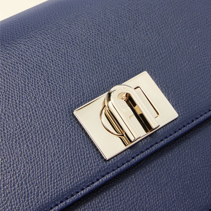 Sac Bandoulière Furla 1927 Femme Bleu Marine | 1672-TENJW