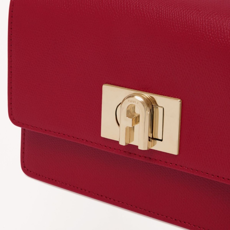 Sac Bandoulière Furla 1927 Femme Bordeaux | 9187-HJNRT