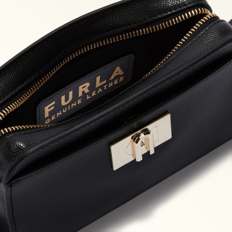 Sac Bandoulière Furla 1927 Femme Noir | 0743-GTWAK