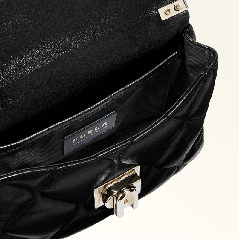 Sac Bandoulière Furla 1927 Femme Noir | 3296-YVECG