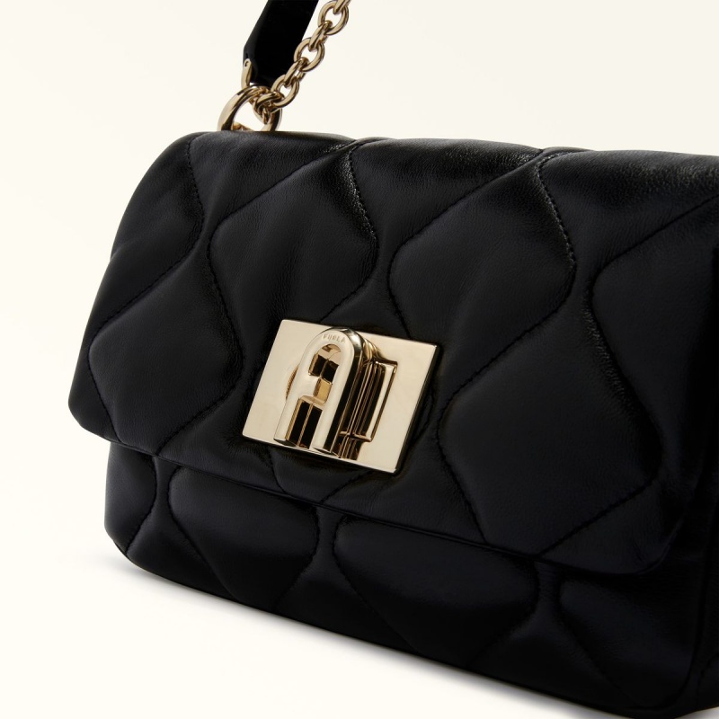 Sac Bandoulière Furla 1927 Femme Noir | 3296-YVECG