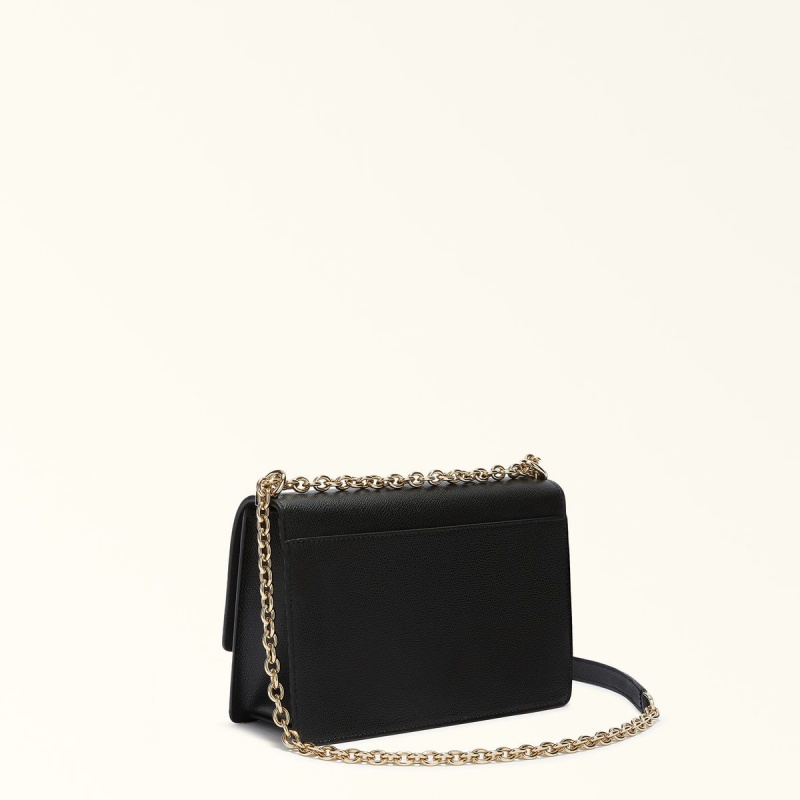 Sac Bandoulière Furla 1927 Femme Noir | 5098-BZKIF